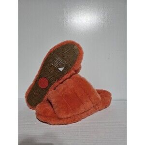 New UGG Women's Fluff Yeah Slide Slipper 1095119 Red Currant Orange  Size 5